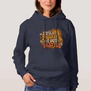 Still Figuring It Out in Style – attrac 70s Retro Hoodie