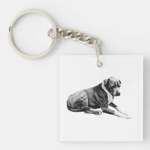 Still Friend, Subtle Texture Key Ring