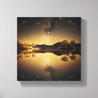 Still Lake Canvas Print