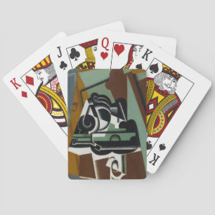 Still Life, 1917 (oil on panel) Playing Cards