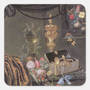 Still Life 2 Square Sticker