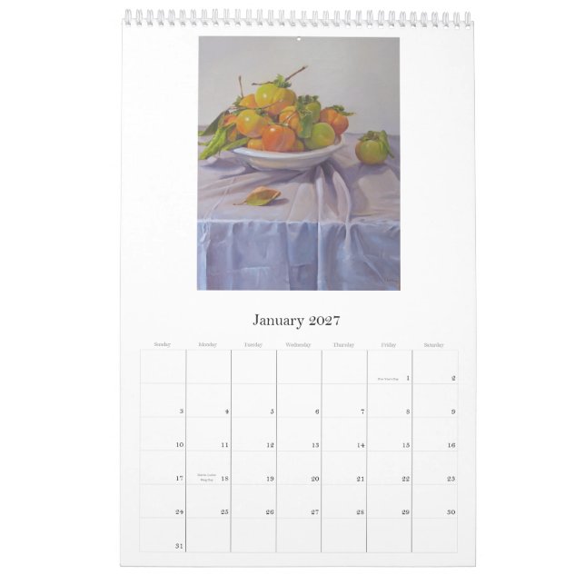 Still Life: A 2015 Calendar (Jan 2027)