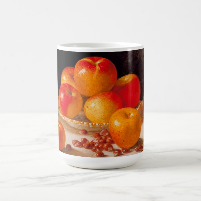 Still Life, Apples and Chestnuts Coffee Mug (Center)