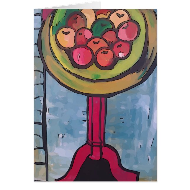 Still Life, Apples on Table (Front)