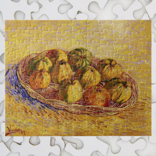 Still Life, Basket of Apples by Vincent van Gogh Jigsaw Puzzle