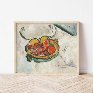 Still Life Bowl of Fruit   George Leslie Hunter Poster