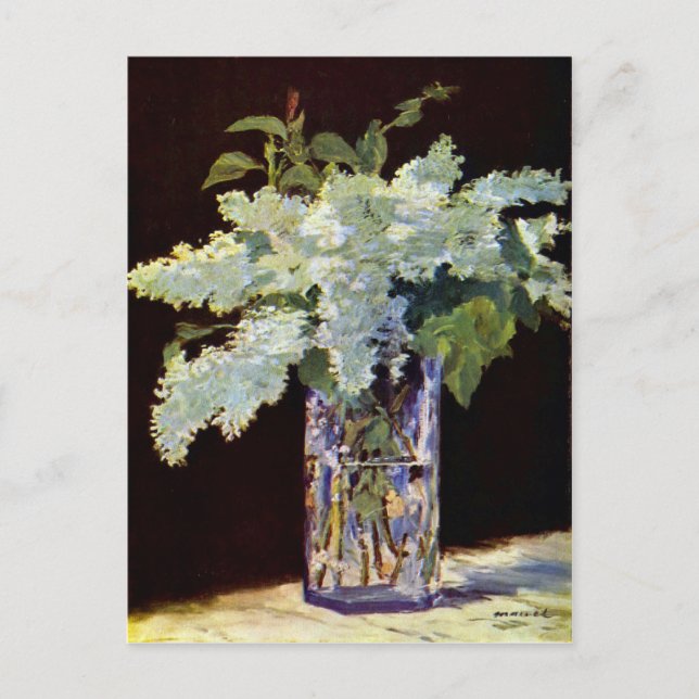 Still Life by Edouard Manet Postcard (Front)
