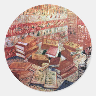 Still Life by Vincent van Gogh 1887 Classic Round Sticker