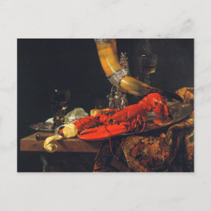 Still life by Willem Kalf Postcard