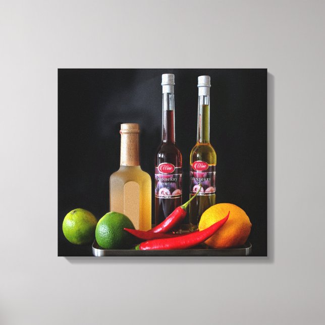 Still life canvas print (Front)