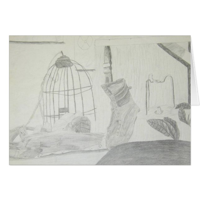 Still life card (Front Horizontal)