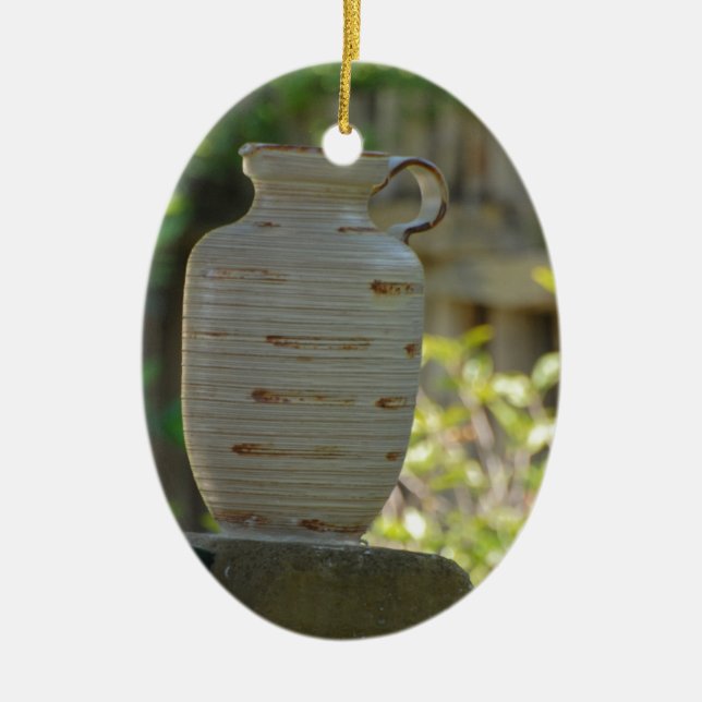 Still Life Ceramic Tree Decoration (Front)