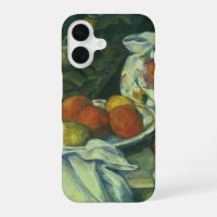 Still Life, Curtain and Pitcher by Paul Cezanne