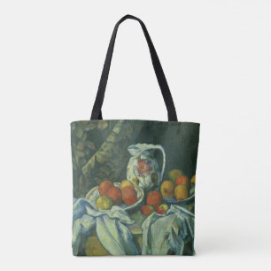 Still Life, Curtain and Pitcher by Paul Cezanne Tote Bag