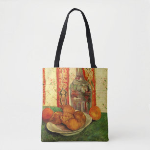 Still Life Decanter and Lemons by Vincent van Gogh Tote Bag
