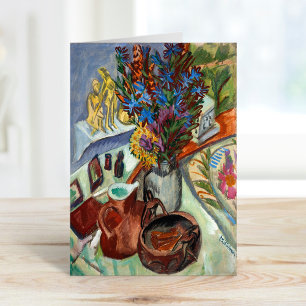 Still Life   Ernst Ludwig Kirchner Card