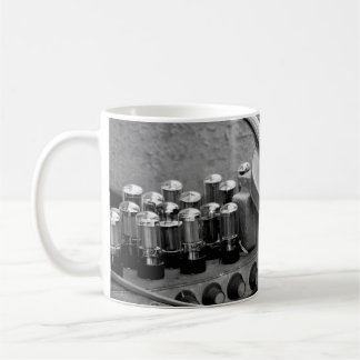 Still life fine art photography on musician techno coffee mug
