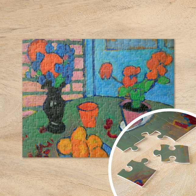 Still Life Flowers and Oranges | von Jawlensky Jigsaw Puzzle (Creator Uploaded)
