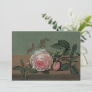 Still Life Flowers on a Ledge by Otto Ottesen