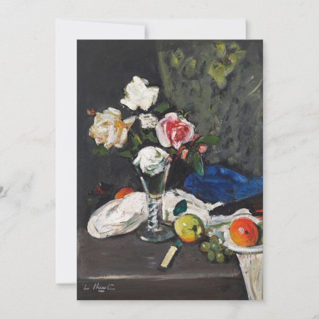 Still Life Fruit and Roses | George Leslie Hunter (Front)