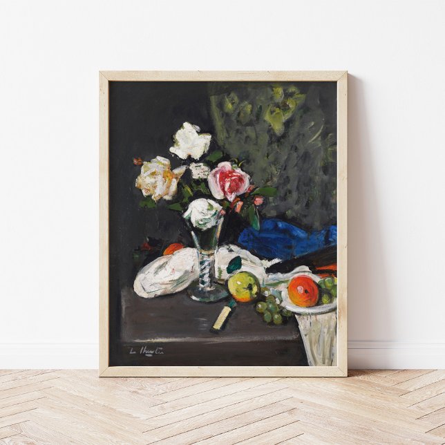 Still Life Fruit and Roses | George Leslie Hunter Poster (Creator Uploaded)