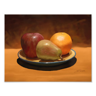 Still Life Fruit Arrangement Photo Print