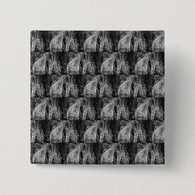 still life home 15 cm square badge (Front)