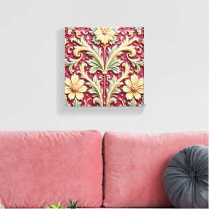 Still Life in the Vermilion Garden Canvas Print