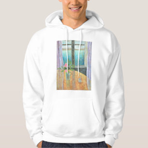 Still Life in Window with Camellia 2012 Hoodie