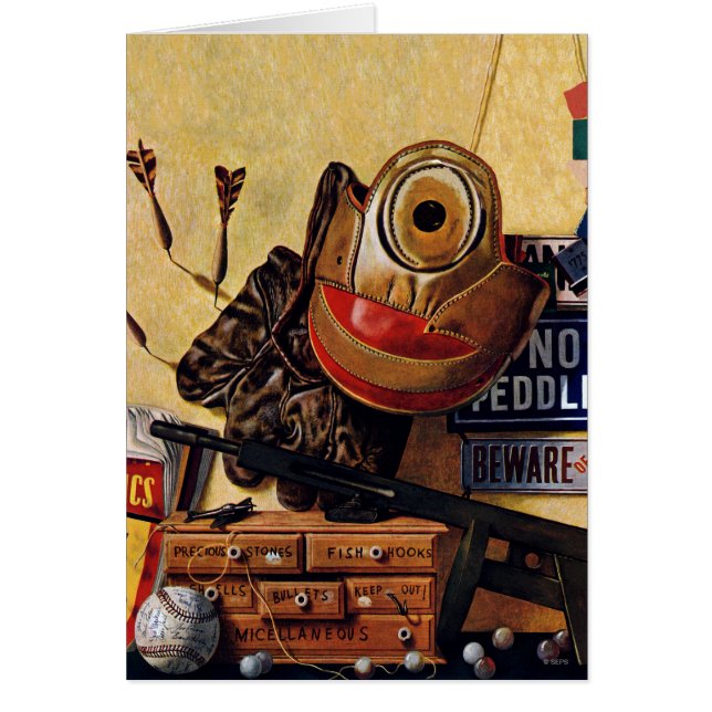 Still Life of Boys Toys (Front)