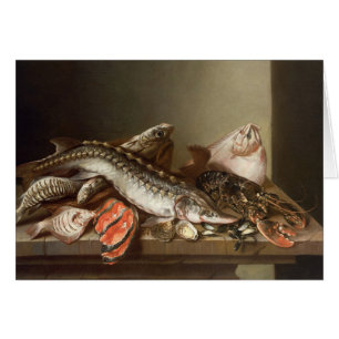 Still Life of Fish on a Table
