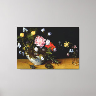 Still Life of Flowers Canvas Print