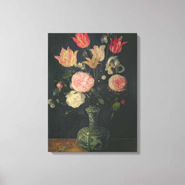 Still Life of Flowers Canvas Print (Front)