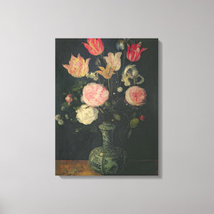 Still Life of Flowers Canvas Print