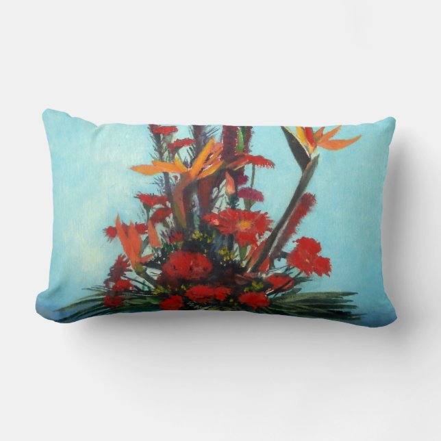 Still life of flowers/Still life of flowers Lumbar Cushion (Front)