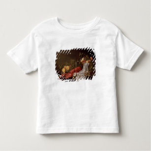Still life of fruit and a lobster toddler T-Shirt