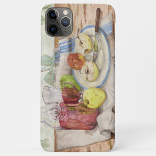 Still life of fruit and wine painting Case-Mate iPhone case