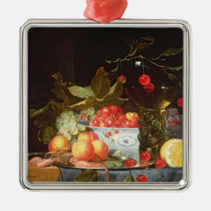 Still Life of Fruit Metal Tree Decoration