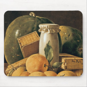 Still Life of Oranges, Watermelon Mouse Pad