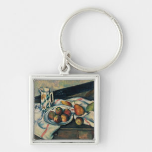 Still Life of Peaches and Pears, 1888-90 Key Ring