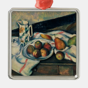 Still Life of Peaches and Pears, 1888-90 Metal Tree Decoration