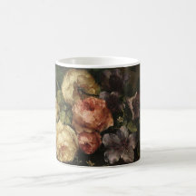 Still Life of Roses and Convolvulus by Roosenboom 