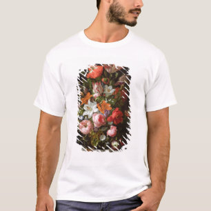 Still life of roses  lilies, tulips T-Shirt