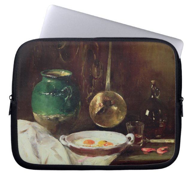 Still Life (oil on panel) 2 Laptop Sleeve (Front)