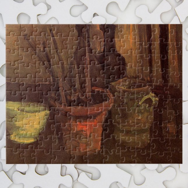 Still Life Paintbrushes in Pot by Vincent van Gogh Jigsaw Puzzle (Creator Uploaded)