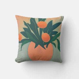 Still life Peaches  Cushion