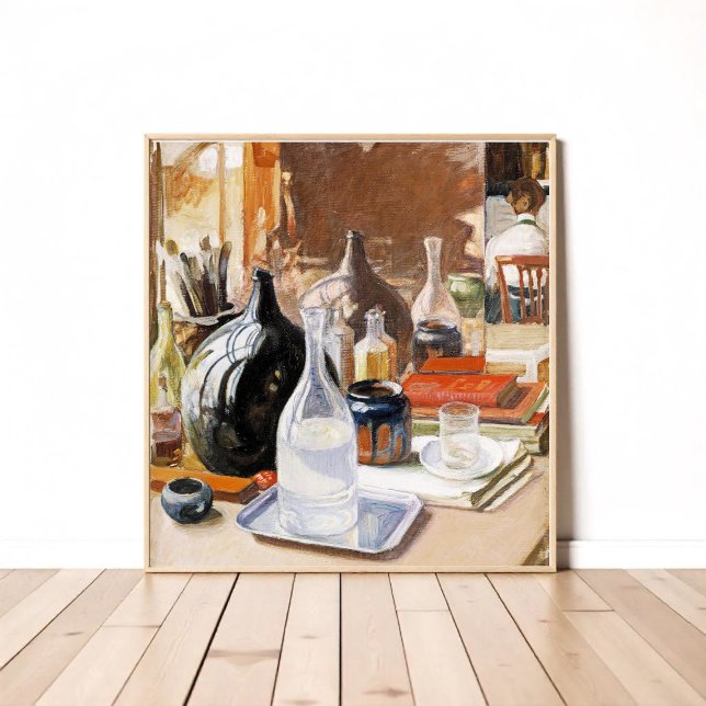 Still life, Pekka Halonen Poster (Creator Uploaded)