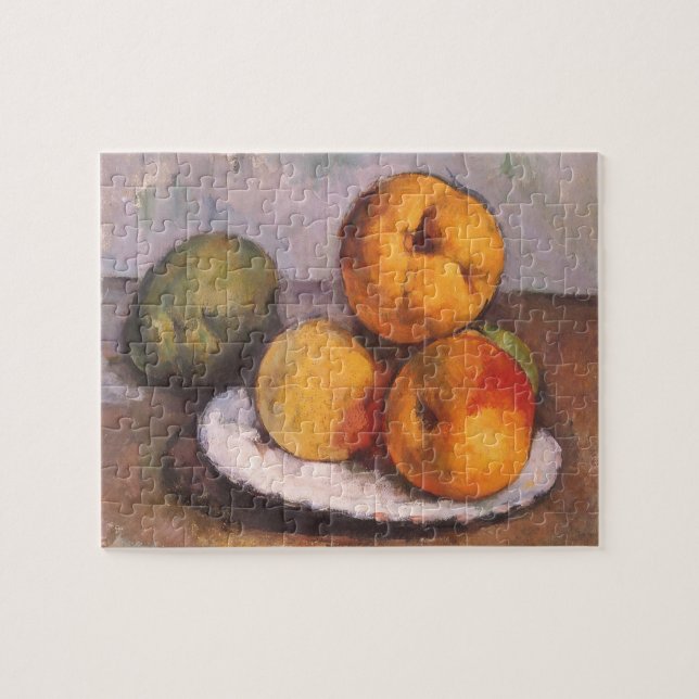 Still Life Quince, Apples, Pears by Paul Cezanne Jigsaw Puzzle (Horizontal)