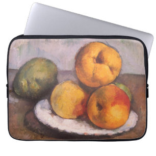 Still Life Quince, Apples, Pears by Paul Cezanne Laptop Sleeve