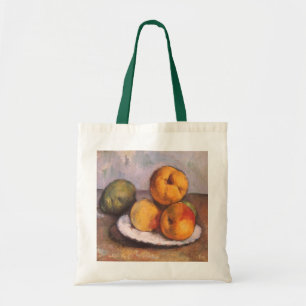 Still Life Quince, Apples, Pears by Paul Cezanne Tote Bag